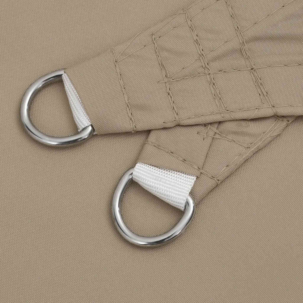 Uždanga nuo saulės, taupe, 3,5x3,5x4,9m, oksfordo audinys