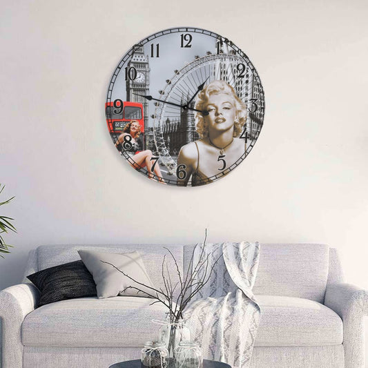 Vintage sieninis laikrodis 60 cm