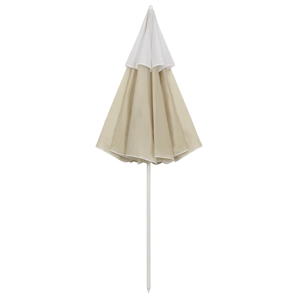 Paplūdimio skėtis nuo saulės, smėlio geltonos spalvos, 300cm