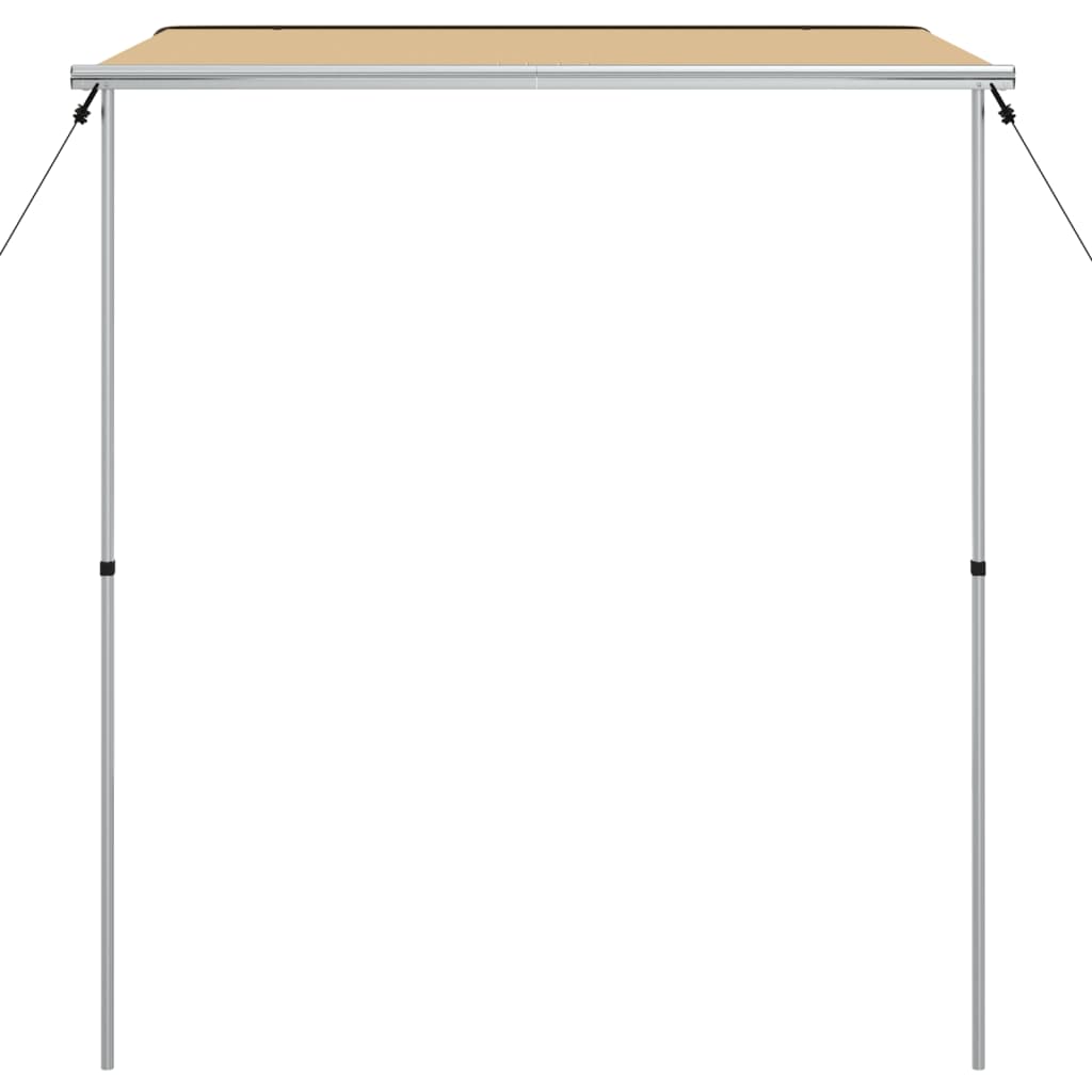 Markizė nameliui ant ratų, smėlio spalvos, 1,8x2x2,15m
