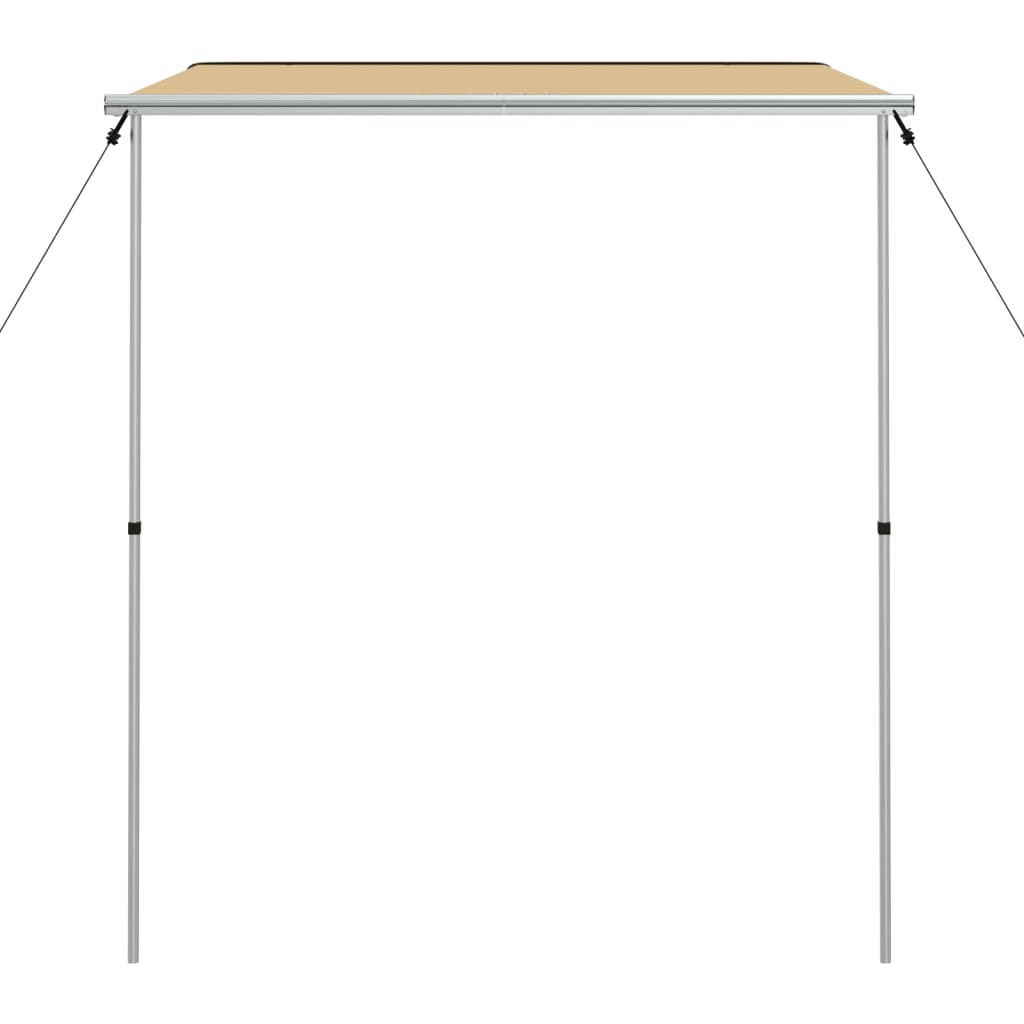 Markizė nameliui ant ratų, smėlio spalvos, 1,8x2,5x2,15m