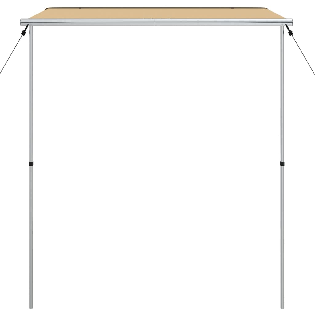 Markizė nameliui ant ratų, smėlio spalvos, 2,4x2x2,15m