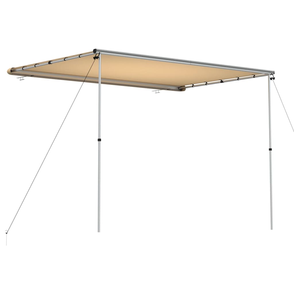 Markizė nameliui ant ratų, smėlio spalvos, 3x2x2,15m