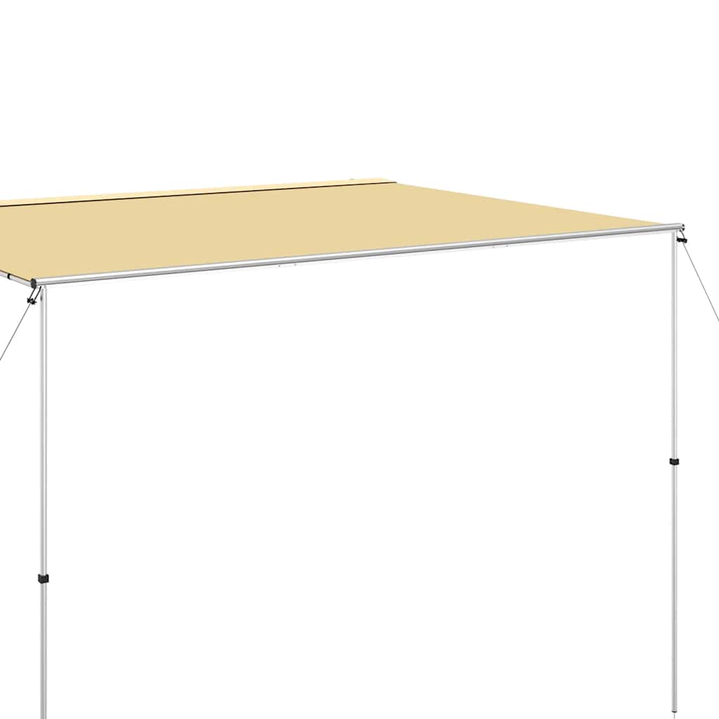Markizė nameliui ant ratų, smėlio spalvos, 3,6x3x2,15m