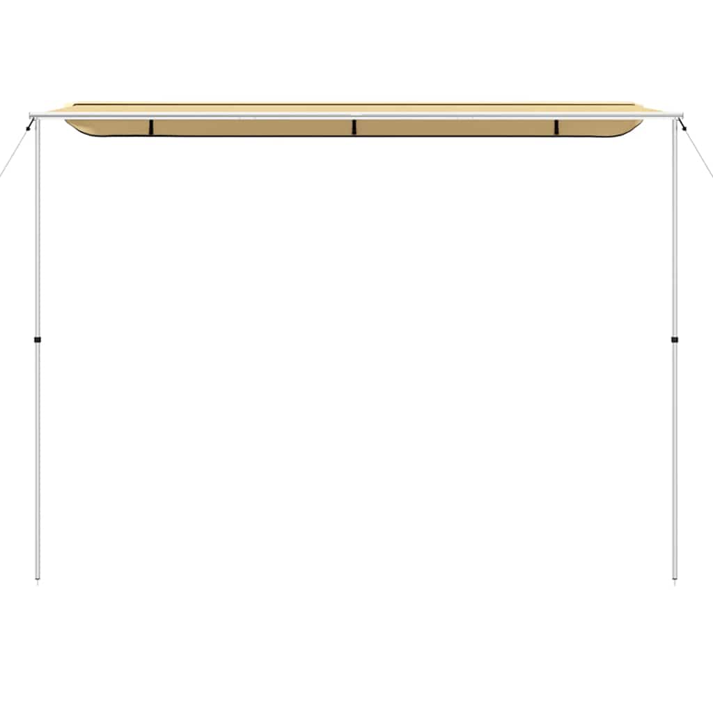 Markizė nameliui ant ratų, smėlio spalvos, 4x2,5x2,15m