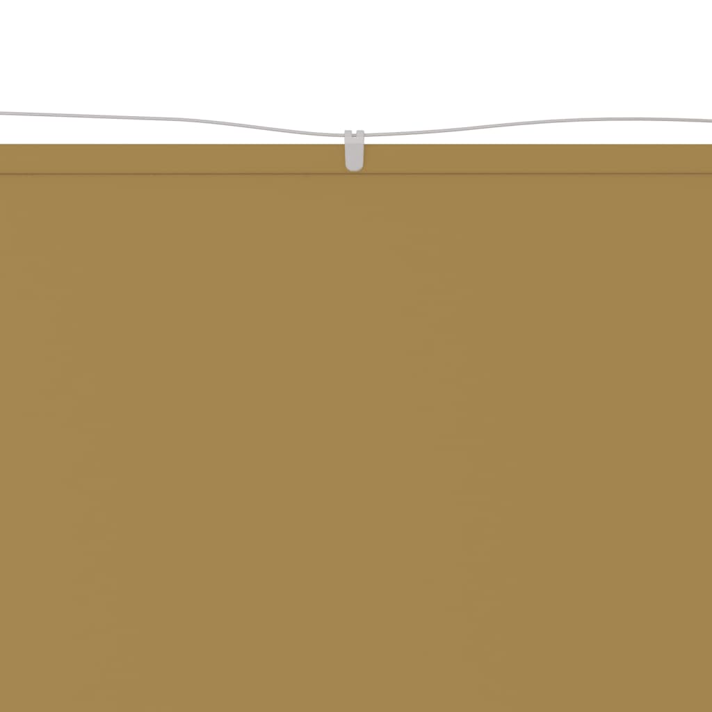 Vertikali markizė, smėlio spalvos, 140x1000cm, oksfordo audinys