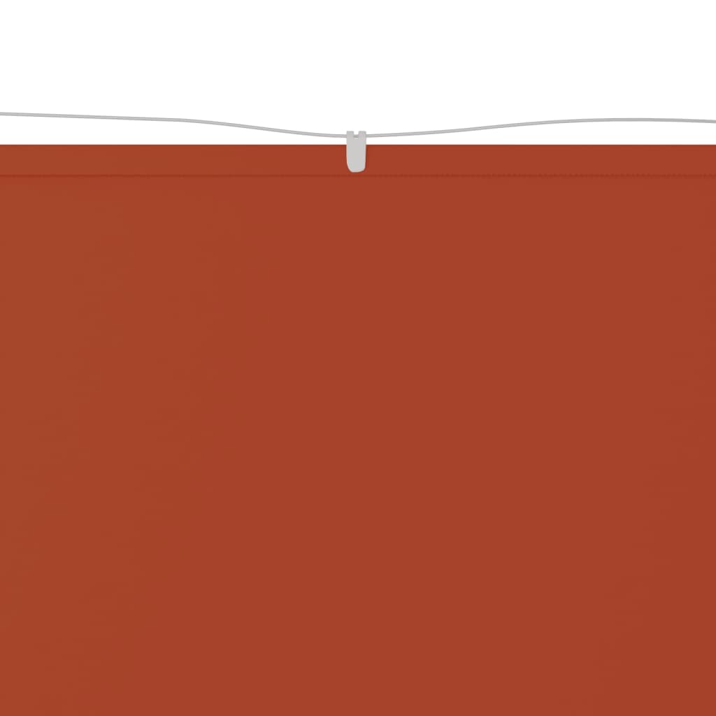 Vertikali markizė, terakota, 140x420cm, oksfordo audinys