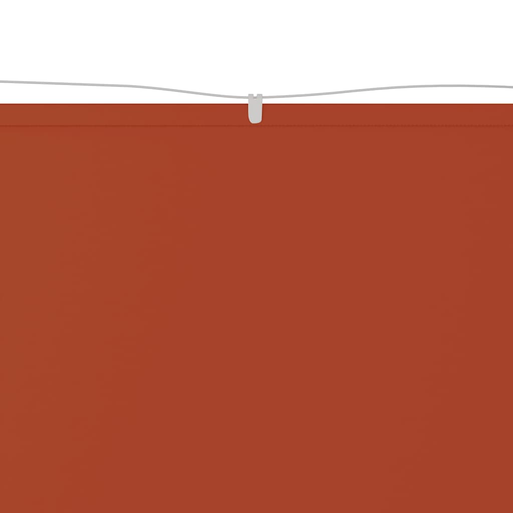 Vertikali markizė, terakota, 140x800cm, oksfordo audinys