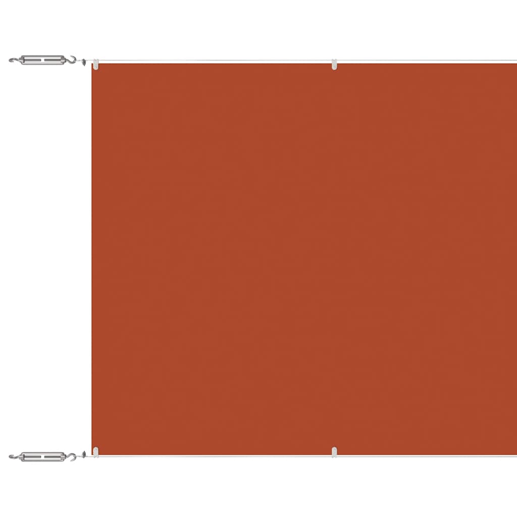 Vertikali markizė, terakota, 180x600cm, oksfordo audinys