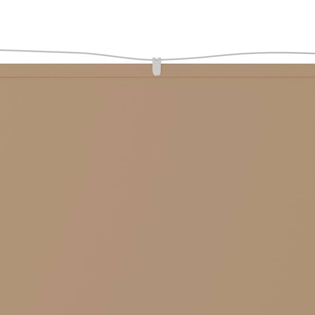 Vertikali markizė, taupe spalvos, 60x1000cm, oksfordo audinys