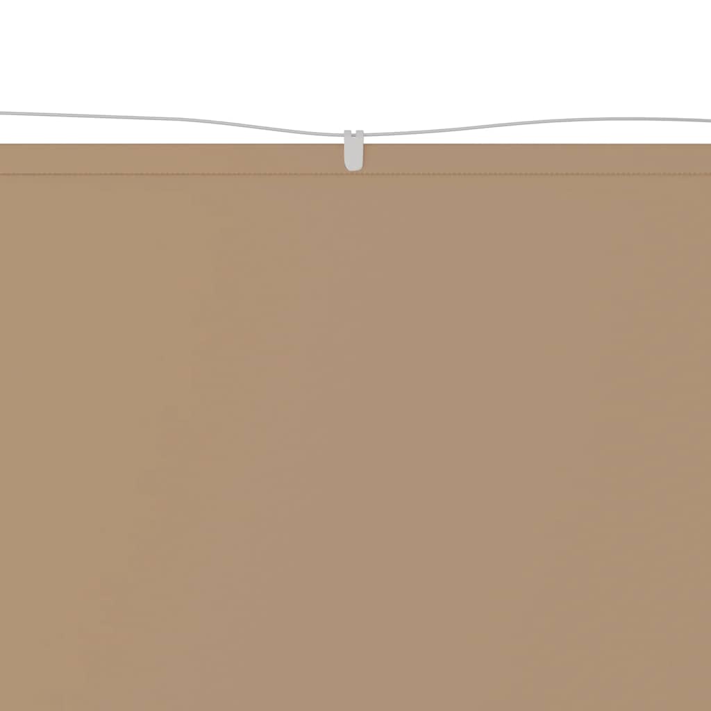 Vertikali markizė, taupe spalvos, 60x1200cm, oksfordo audinys