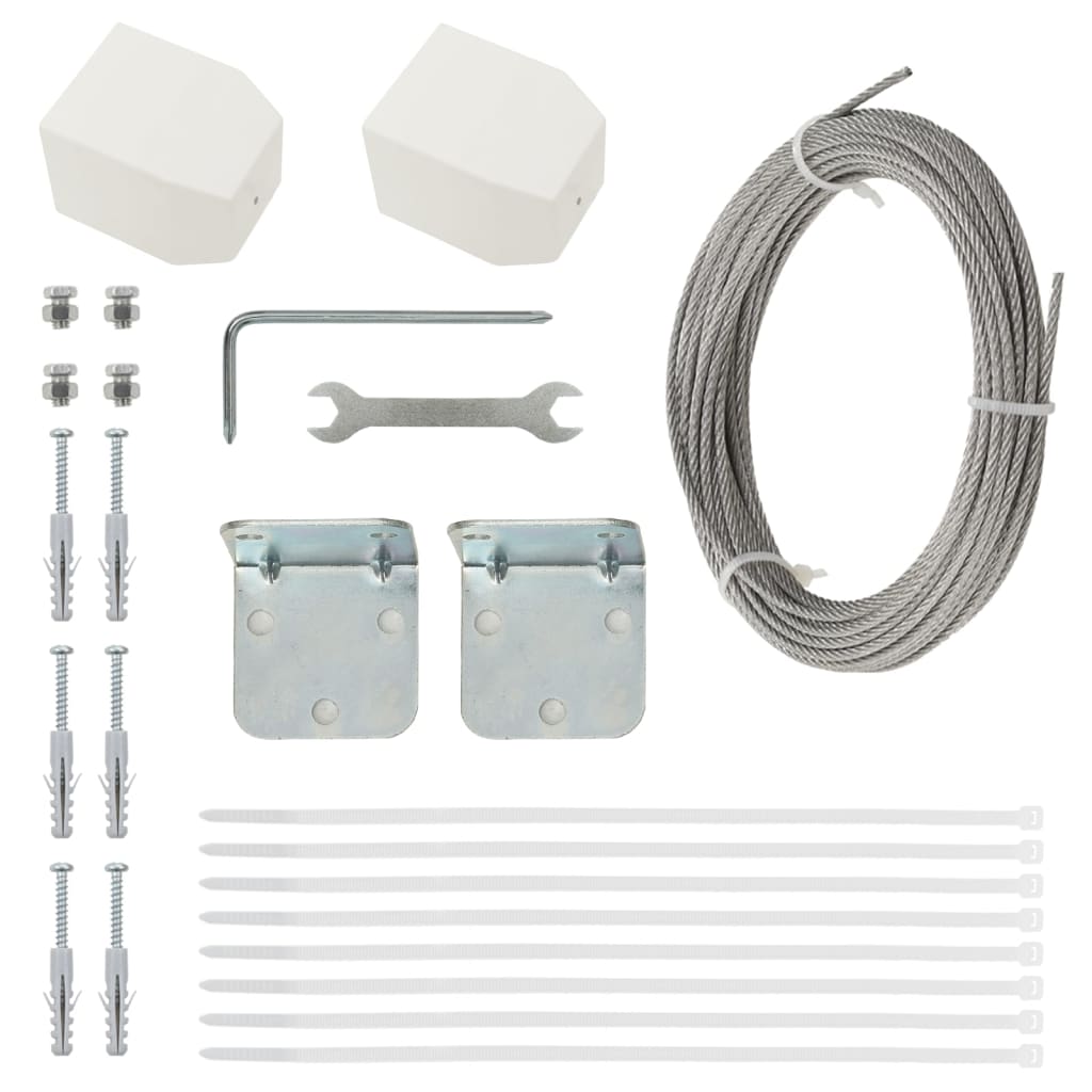 Balkono pertvara, šviesiai žalia, 80x240cm, oksfordo audinys