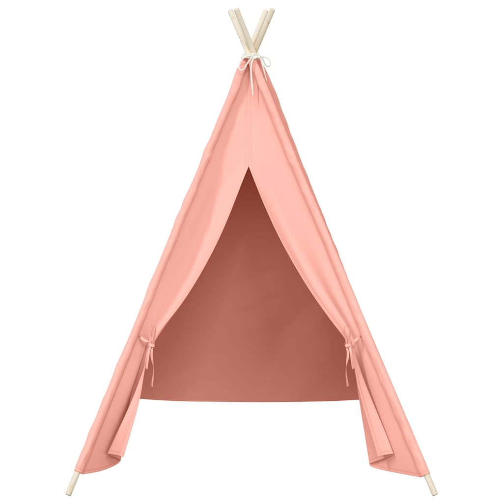 Vaikiška tipi palapinė, rožinė, 120x120x150cm, persiko oda
