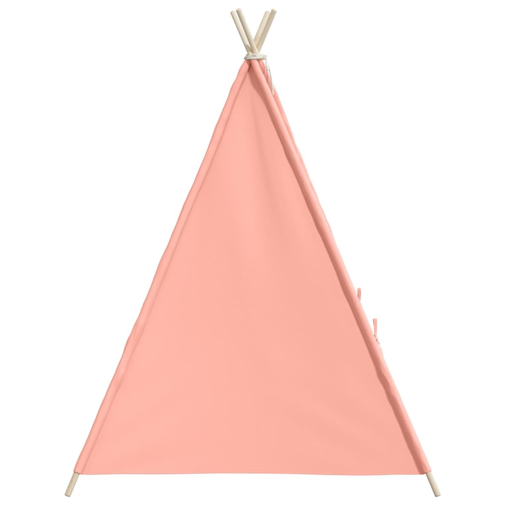Vaikiška tipi palapinė, rožinė, 120x120x150cm, persiko oda