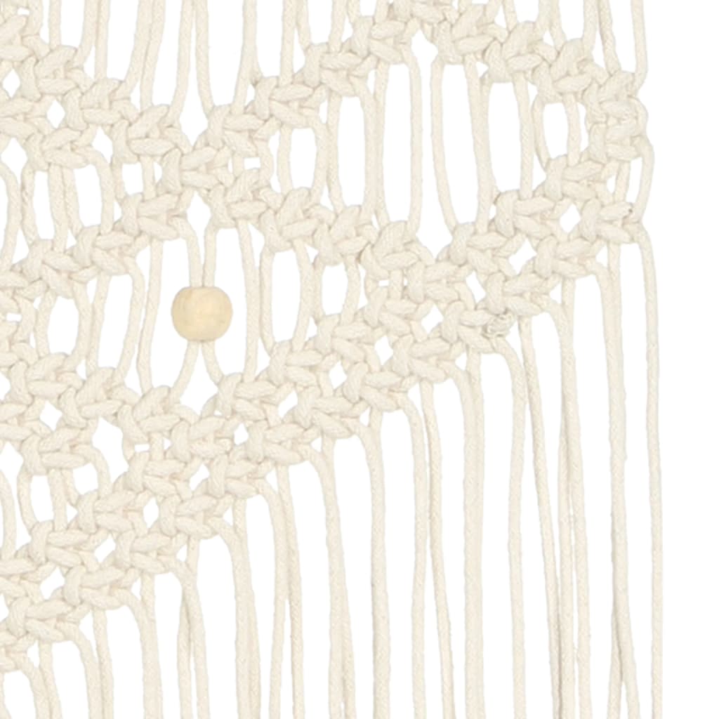 Makrame sienos dekoracija, 40x80cm, medvilnė