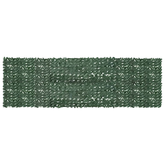 Balkono pertvara, 500x150cm, su tamsiai žaliais lapais