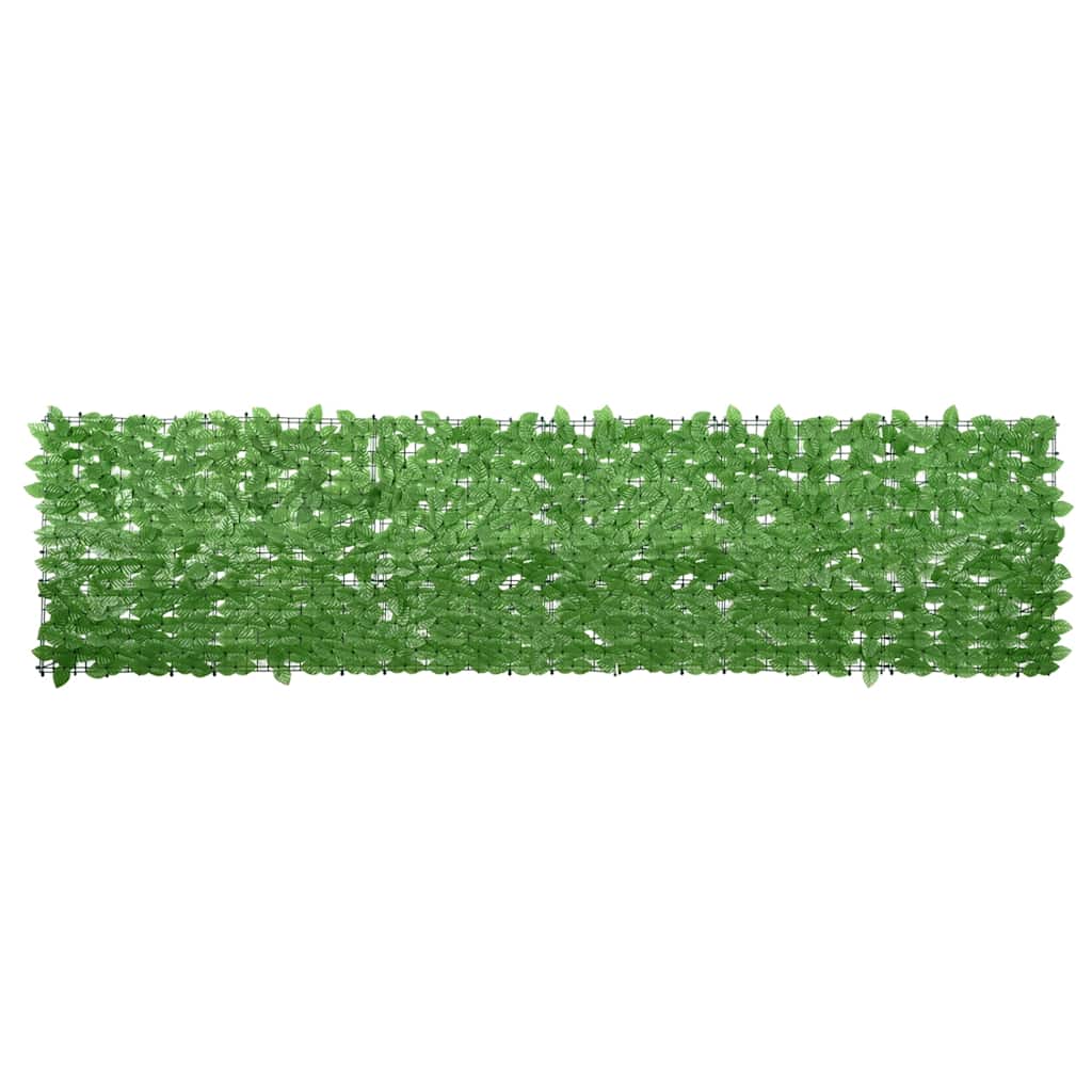 Balkono pertvara, 300x75cm, su žaliais lapais