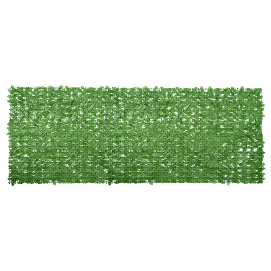 Balkono pertvara, 400x150cm, su žaliais lapais
