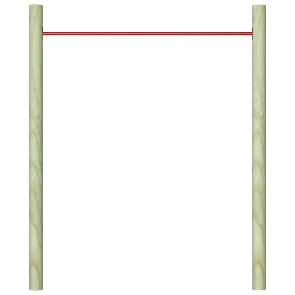 Skersinis, raudonos spalvos, 125cm, plienas