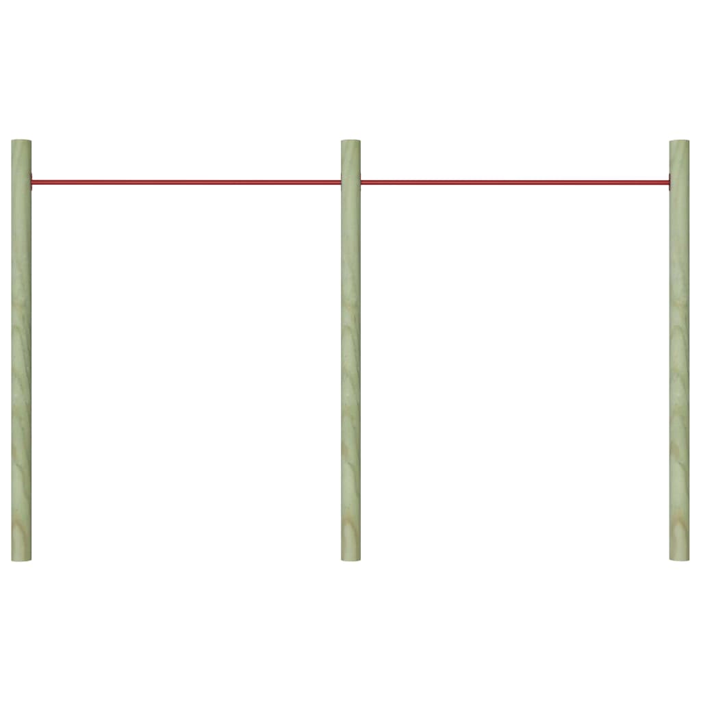 Skersiniai, 2vnt., raudonos spalvos, 125cm, plienas