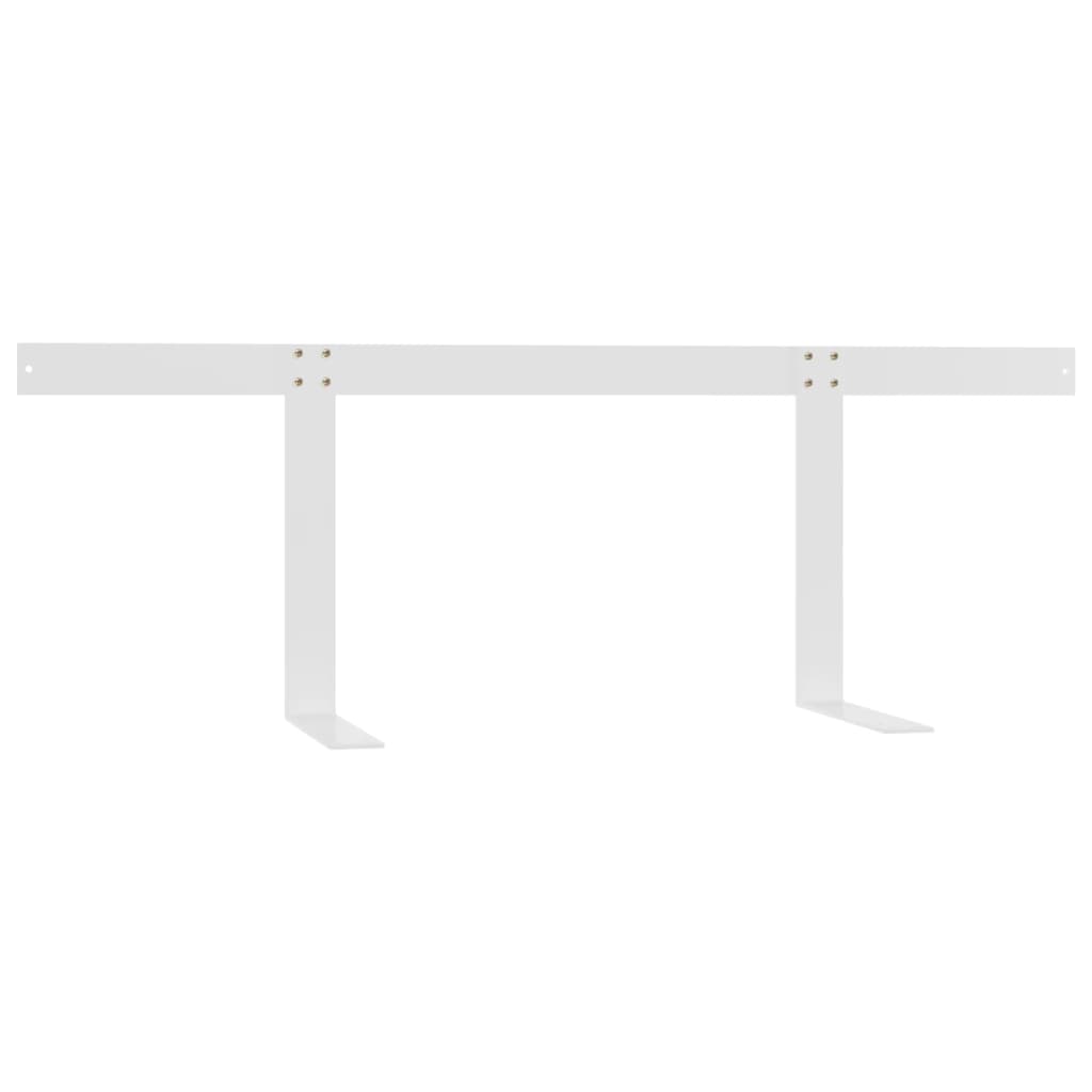 Atlošas sofai iš palečių, balta, 110cm, geležis