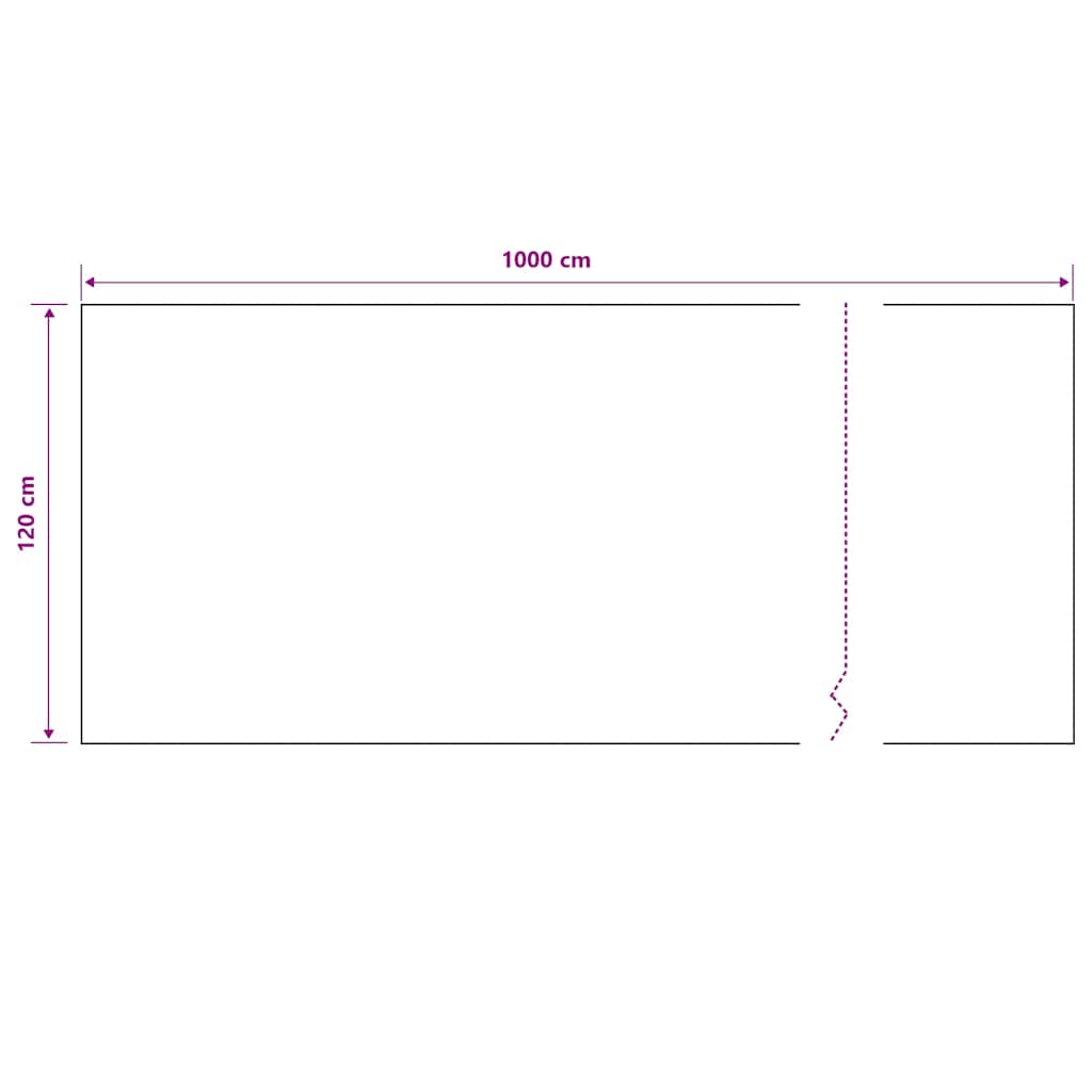Privatumo suteikiantis tinklelis, juodas, 1,2x10m, HDPE