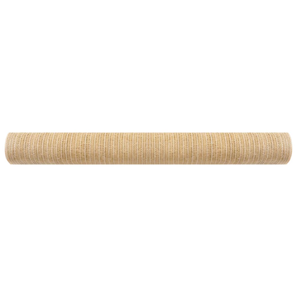 Privatumo suteikiantis tinklelis, smėlio, 3,6x10m, HDPE, 75g/m²