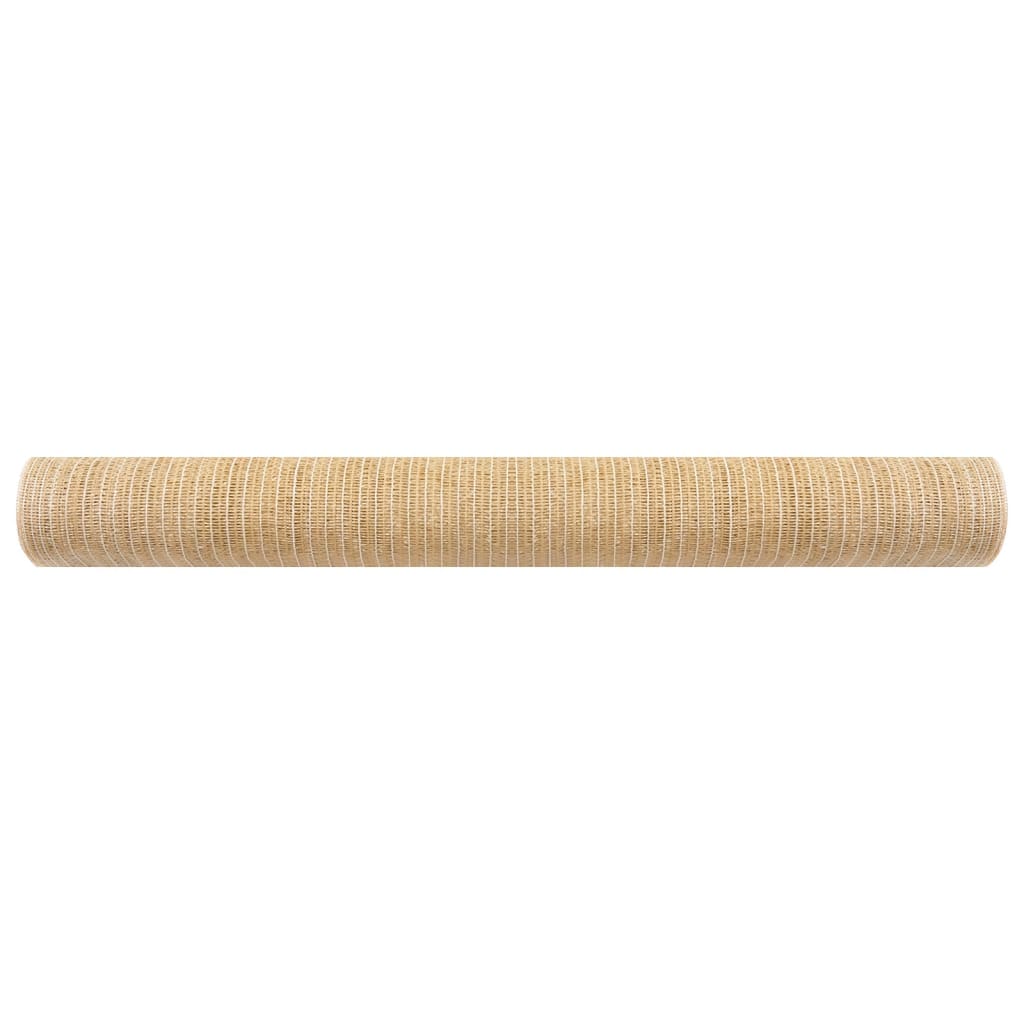 Privatumo suteikiantis tinklelis, smėlio, 3,6x25m, HDPE, 75g/m²