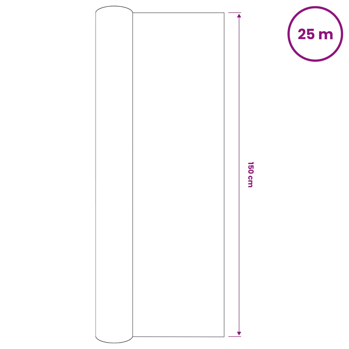Privatumo suteikiantis tinklelis, smėlio, 1,5x25m, HDPE