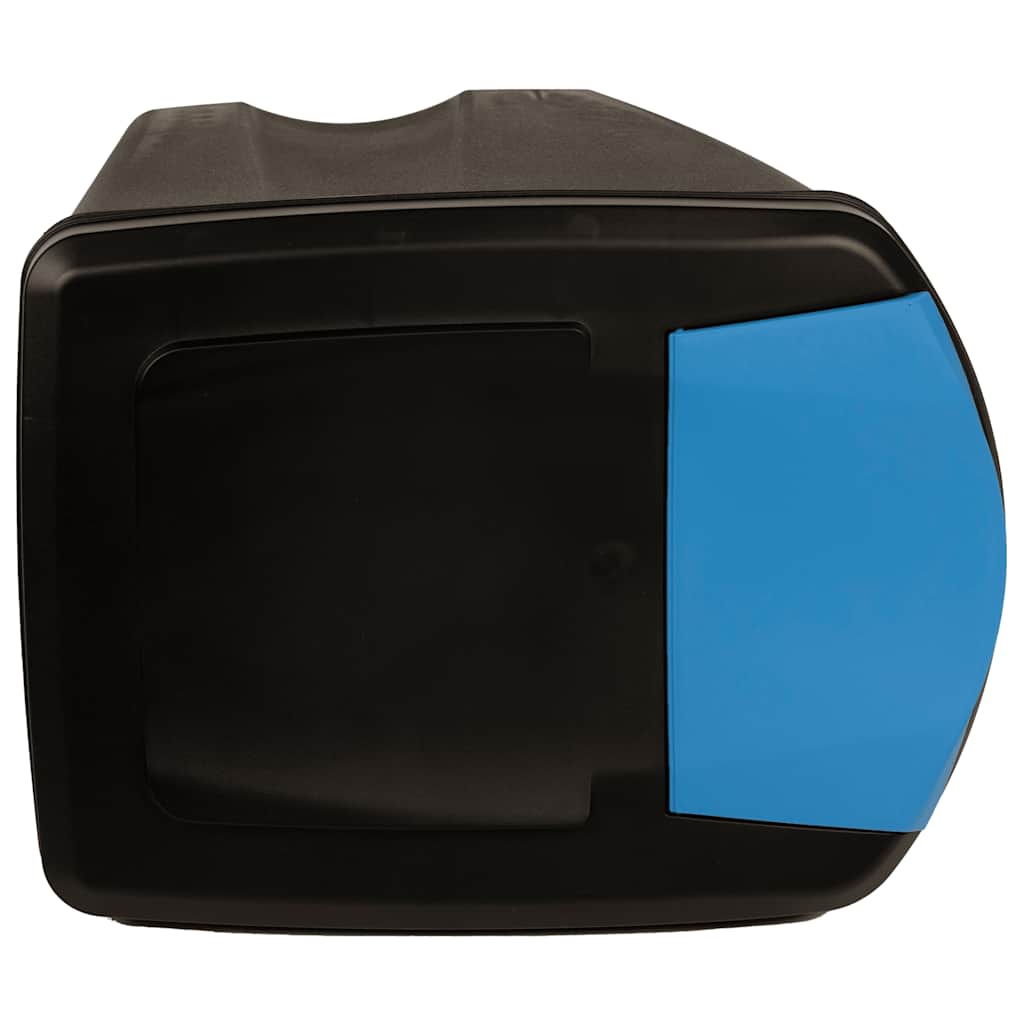 Viena ant kitos sudedamos šiukšliadėžės, 4vnt., antracito, 100l