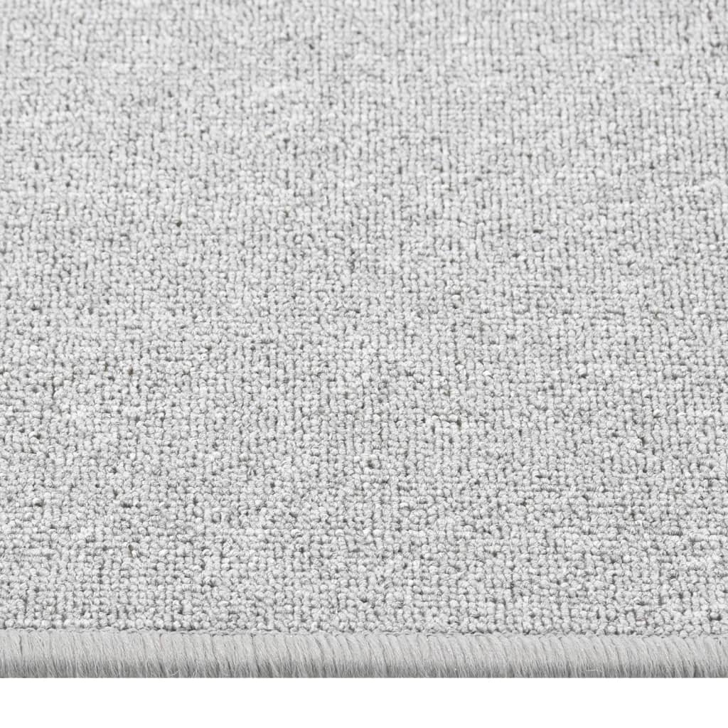 Kilimas-takelis, šviesiai pilkos spalvos, 50x100cm
