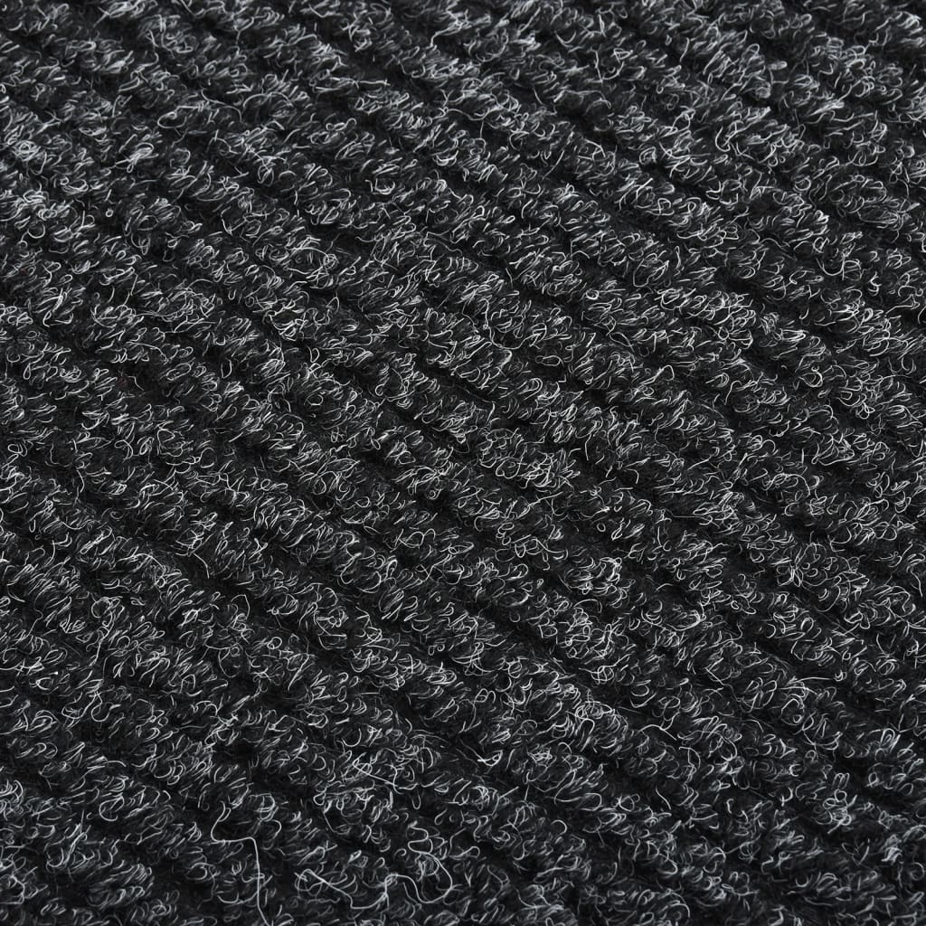 Purvą sugeriantis kilimas-takelis, antracito spalvos, 100x500cm