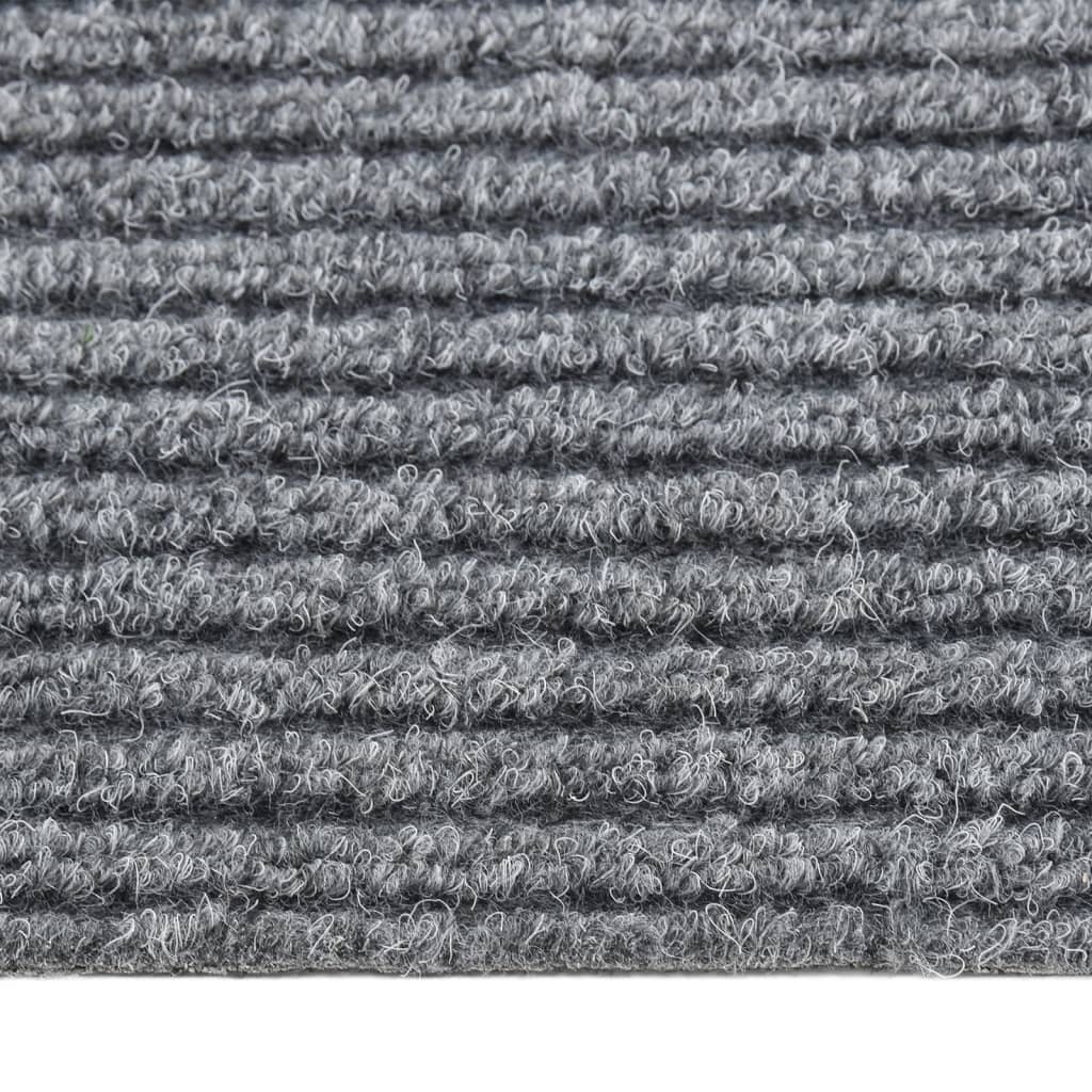 Purvą sugeriantis kilimas-takelis, pilkos spalvos, 100x350cm