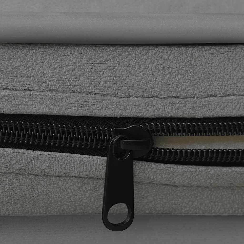 Lova šunims, pilkos spalvos, 67x47x36cm, pliušas