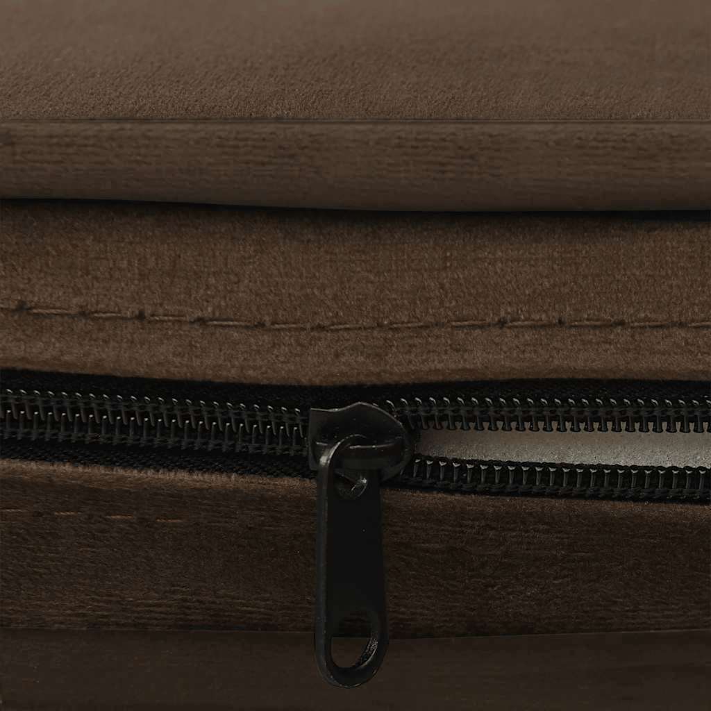 Lova šunims, rudos spalvos, 67x47x36cm, pliušas