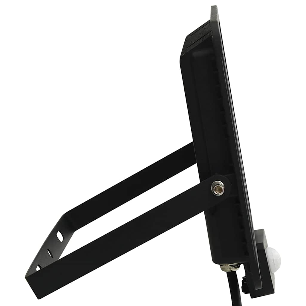 LED prožektorius su jutikliu, šiltos baltos spalvos, 50W