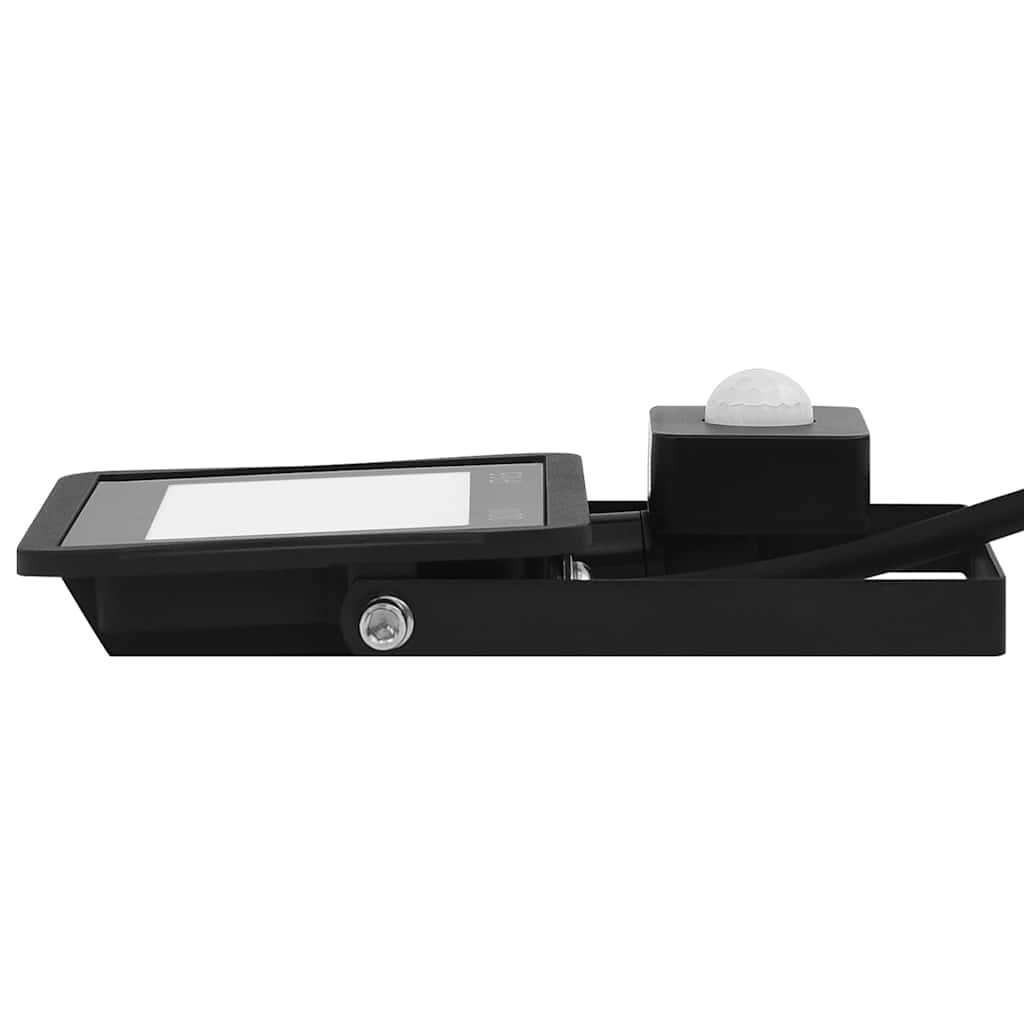 LED prožektorius su jutikliu, šaltos baltos spalvos, 30W