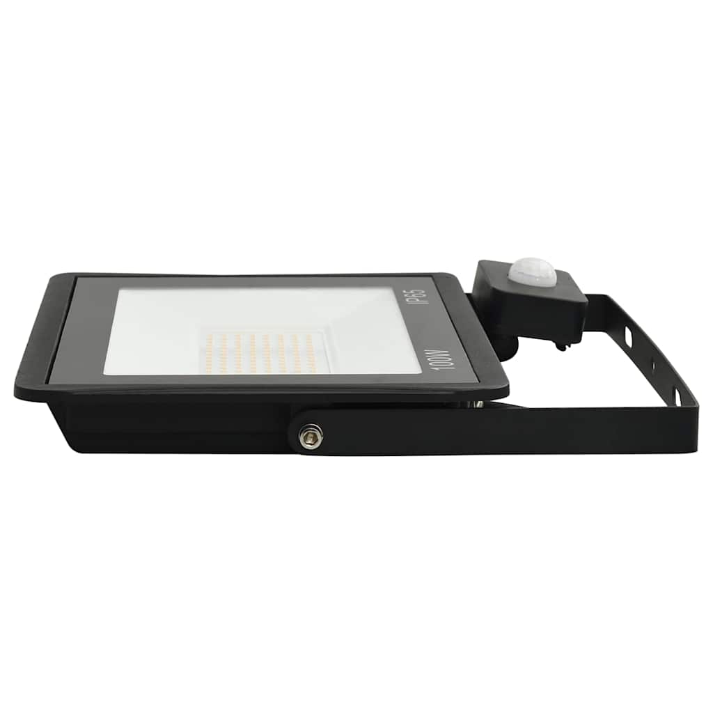 LED prožektorius su jutikliu, šaltos baltos spalvos, 100W