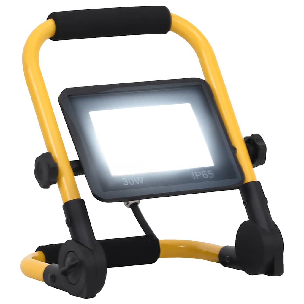 LED prožektorius su rankena, šaltos baltos spalvos, 30W