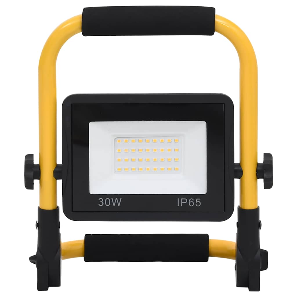 LED prožektorius su rankena, šaltos baltos spalvos, 30W
