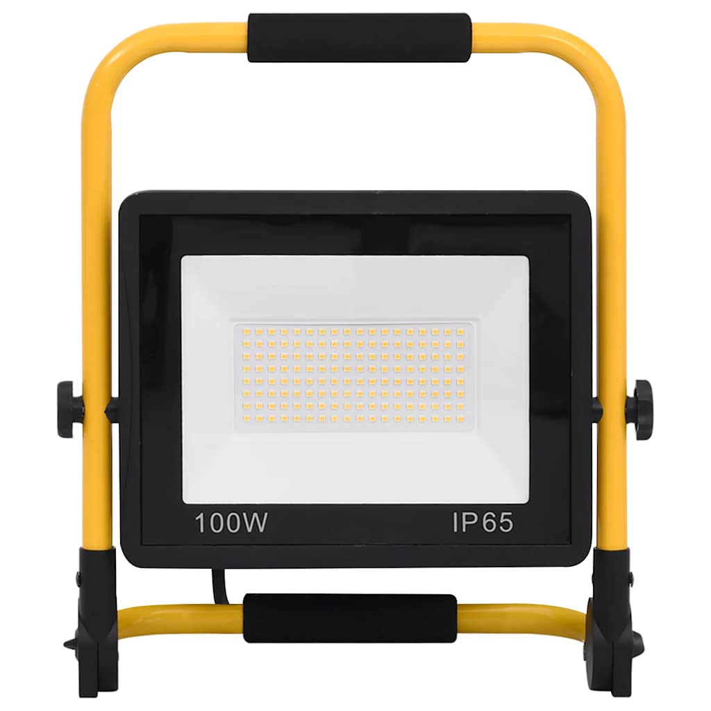 LED prožektorius su rankena, šaltos baltos spalvos, 100W