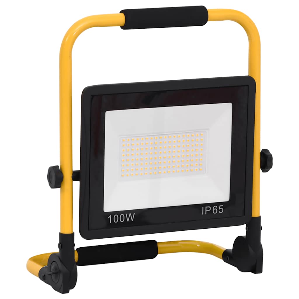 LED prožektorius su rankena, šaltos baltos spalvos, 100W