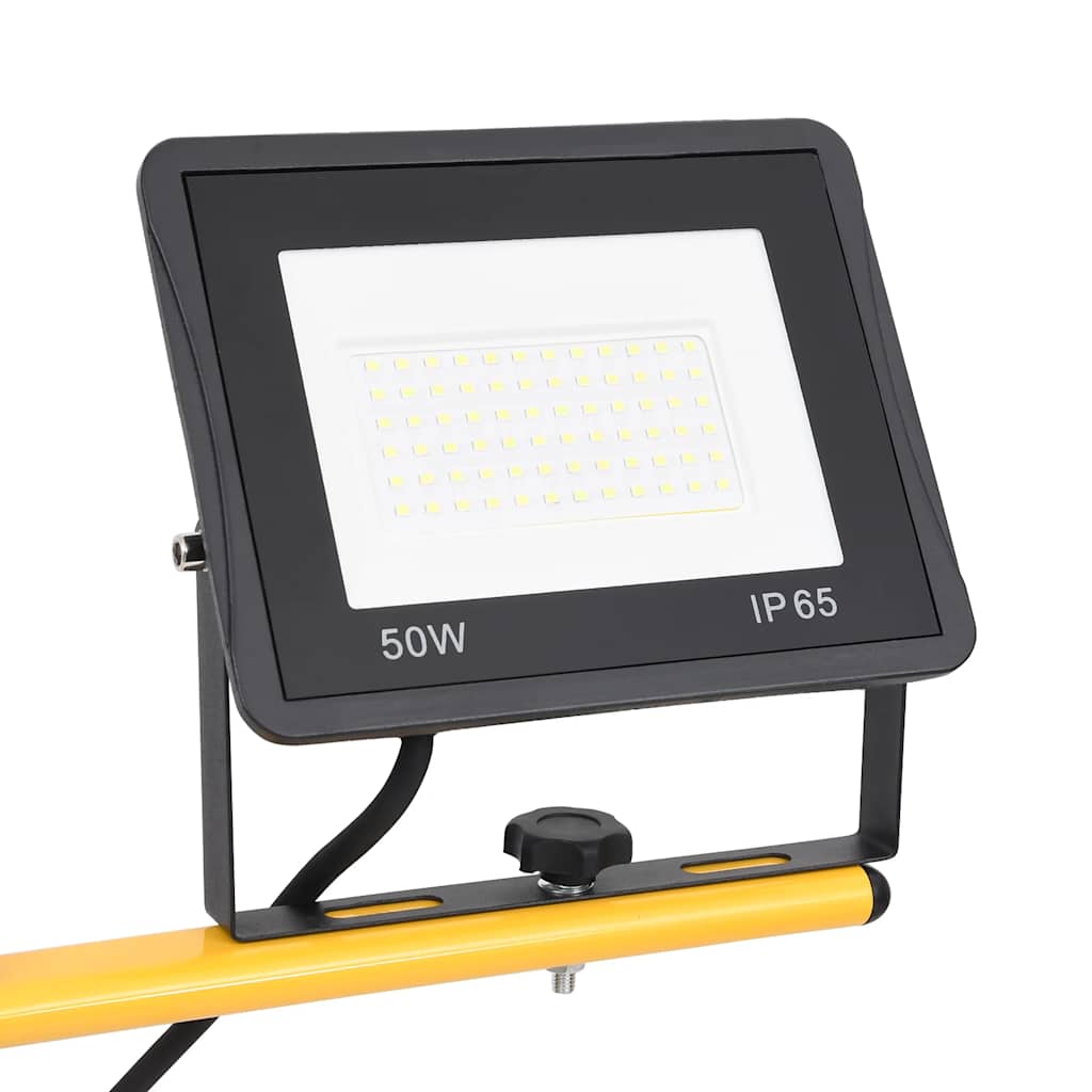 LED prožektorius su trikoju, šaltos baltos spalvos, 2x50W