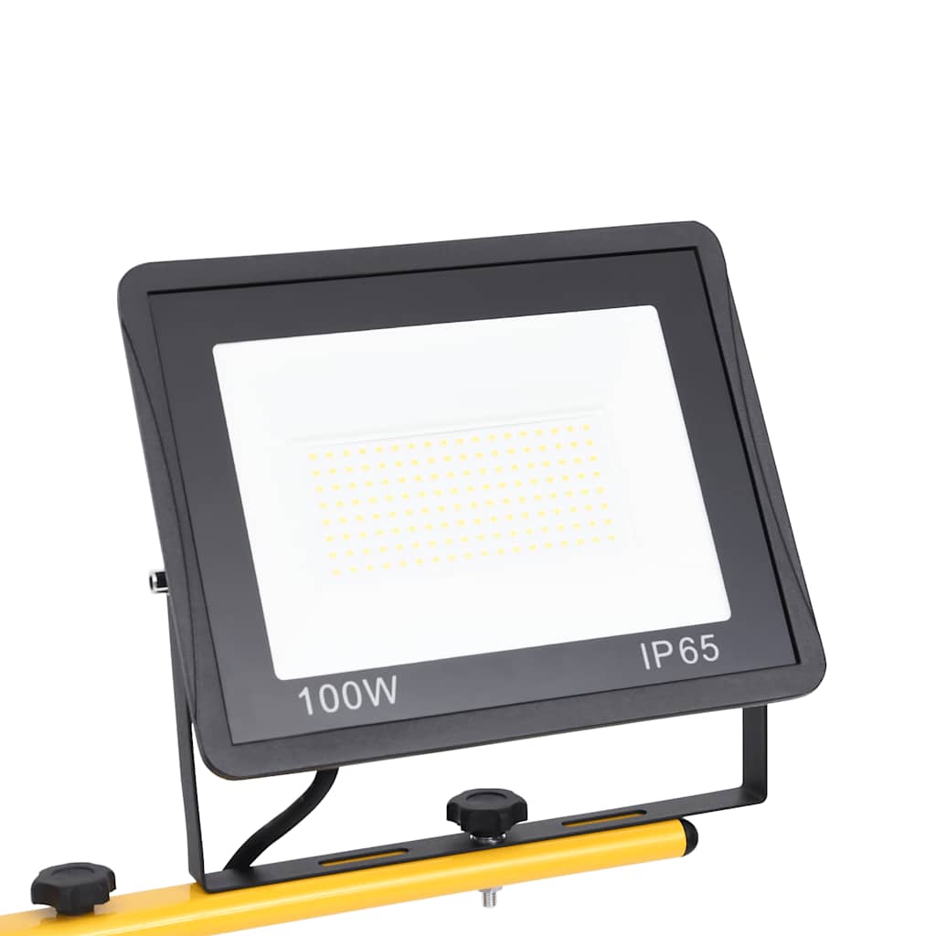LED prožektorius su trikoju, šaltos baltos spalvos, 2x100W