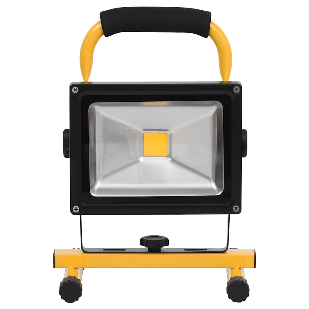 Įkraunamas LED šviestuvas su rankena, šaltas baltas, 30W