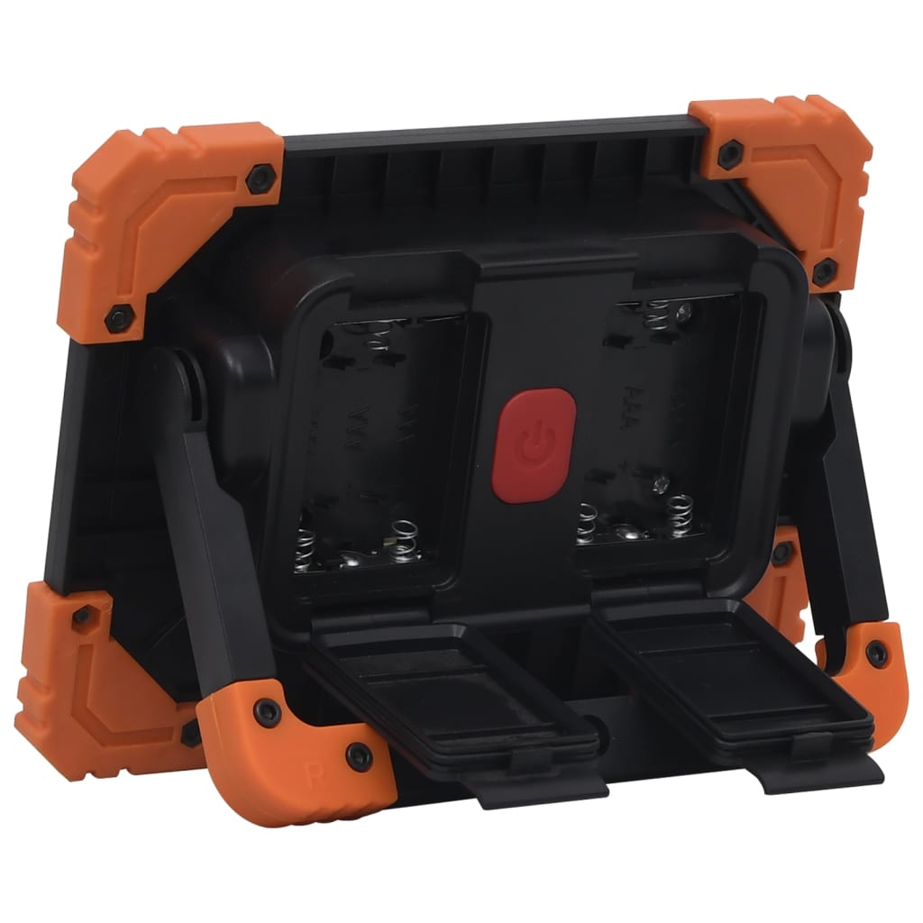 Nešiojamas taškinis LED žibintas, šaltas baltas, ABS, 10W