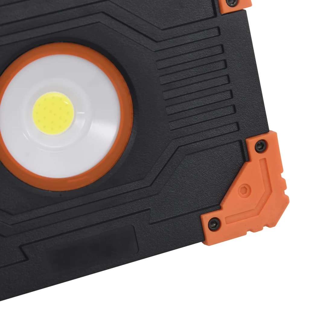 Nešiojamas taškinis LED žibintas, šaltas baltas, ABS, 10W