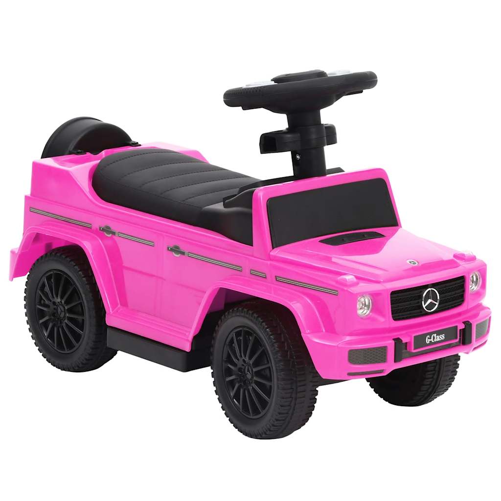 Paspiriamas vaikiškas automobilis G63, rožinis