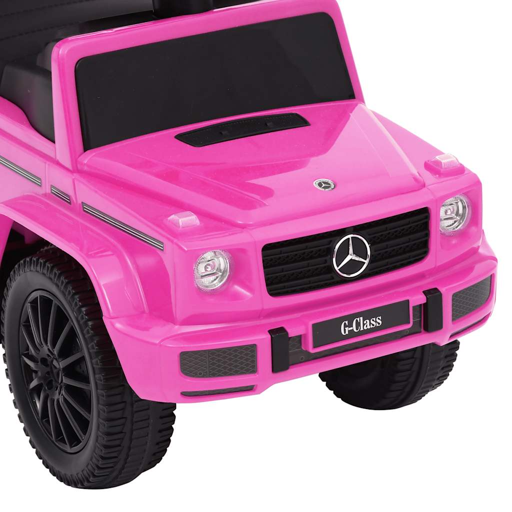 Paspiriamas vaikiškas automobilis G63, rožinis