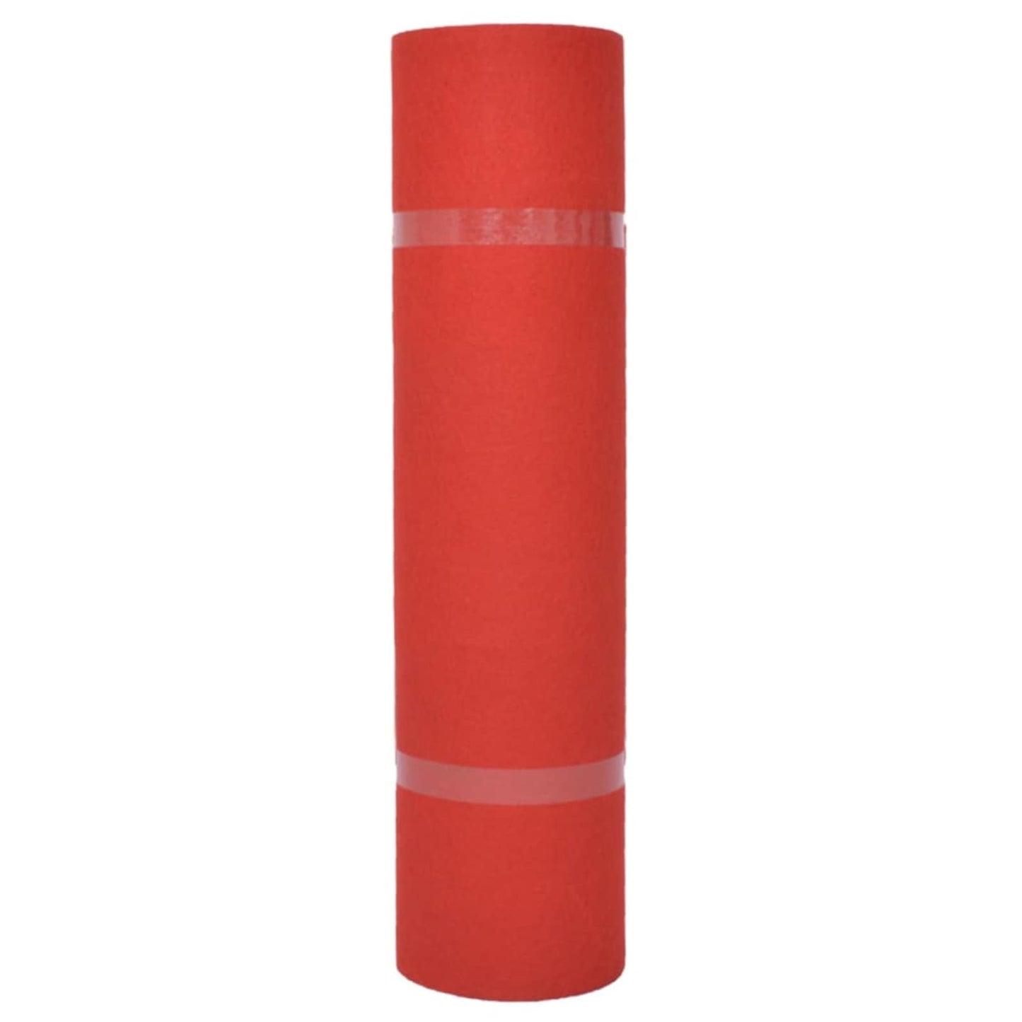 Kilimas Paprastas Raudona 1,2 x 12 m Poliesteris